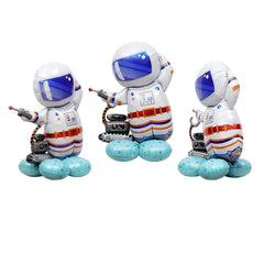 Grayspce aluminum film astronaut balloon, durable and ready for future events.
