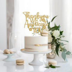 GREABRRY gold glitter design enhances desserts and photo moments