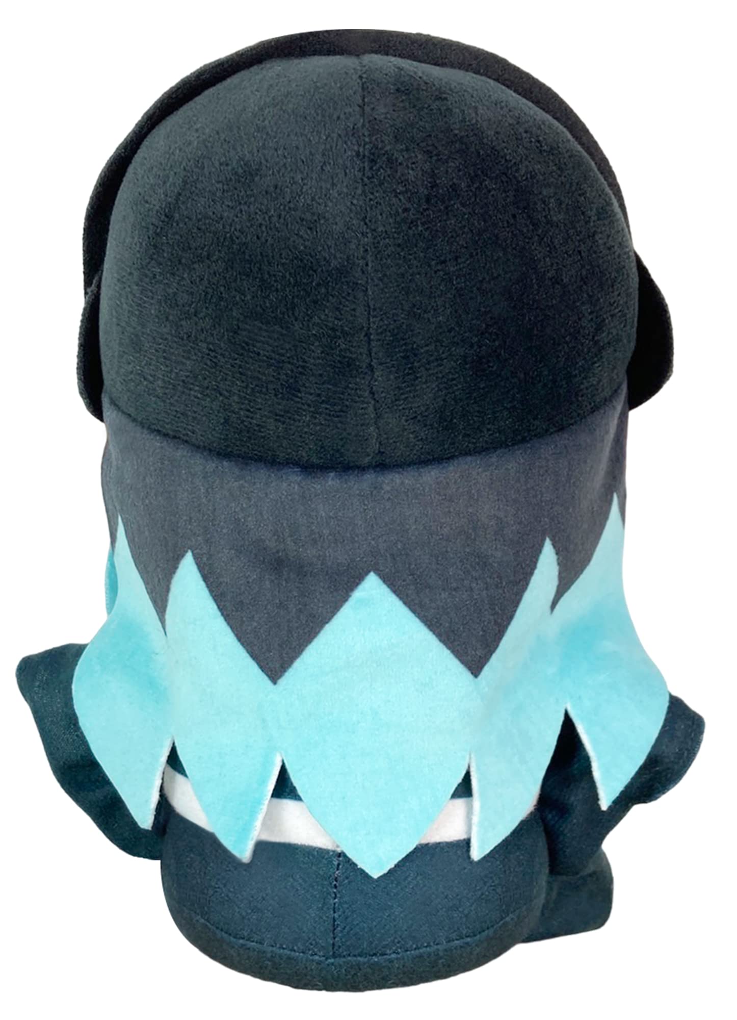 Demon Slayer Muichiro Tokito plush displayed on shelf with premium craftsmanship.