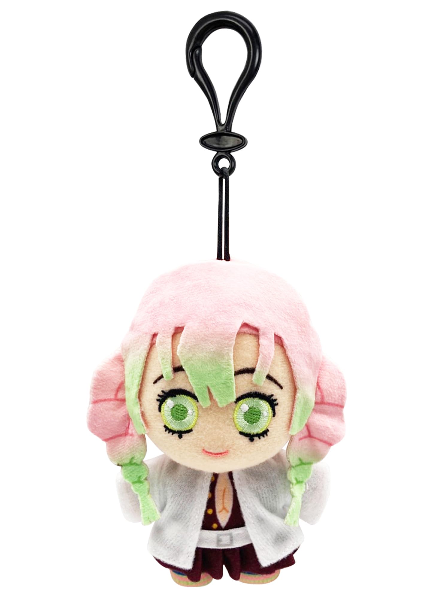 Great Eastern Mitsuri Kanroji mini plush front view for display and collectibility
