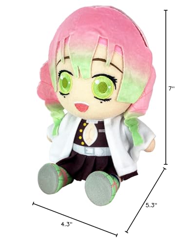 Great Eastern Mitsuri Kanroji plush with packaging, ready for gifting or display.