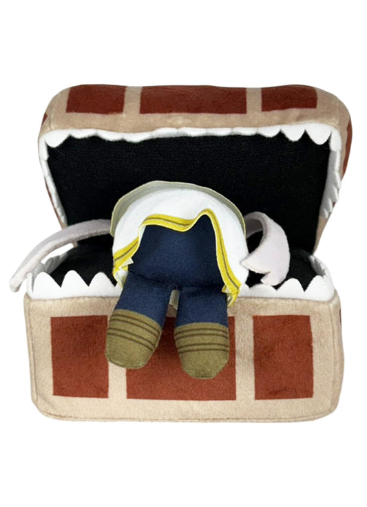 Great Eastern Entertainment Frieren-Mimic plush 3.8-inch ideal for shelf display.