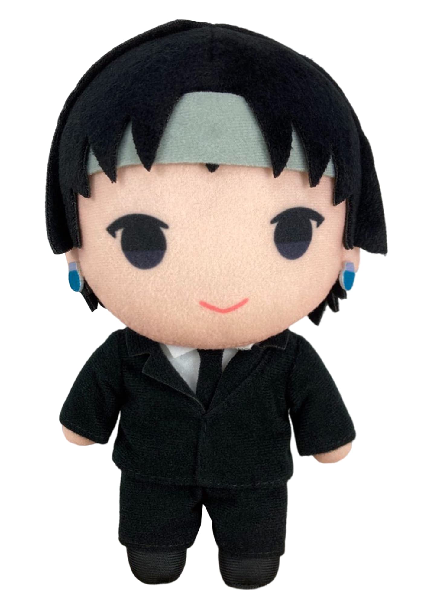 Great Eastern Entertainment Chrollo 8-inch plush, front view, soft and collectible display piece.