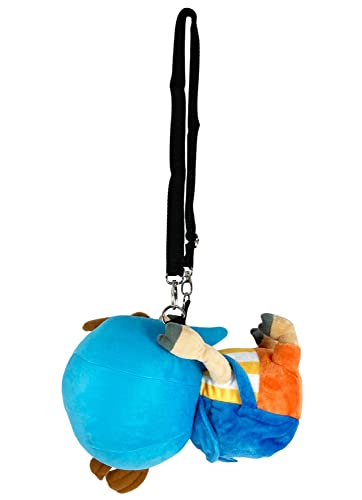 Great Eastern Entertainment Tony Tony Chopper plush shoulder bag strap detail for easy daily carry.