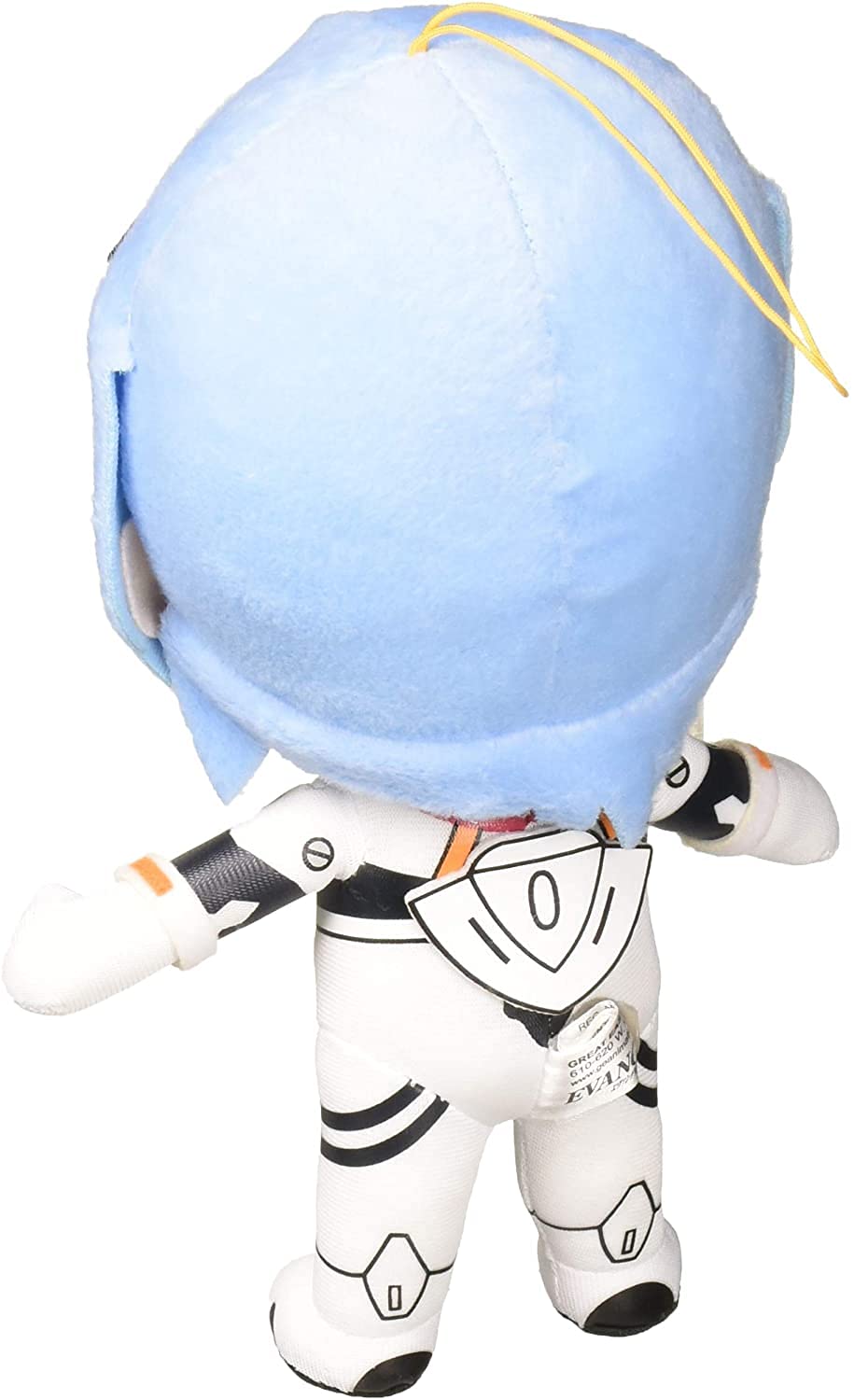 Gift-ready Rei plush with branded packaging for anime fans