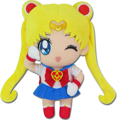 Great Eastern Entertainment Sailor Moon S winking plush, perfect for display and gifting.