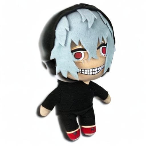 Great Eastern Entertainment Shigaraki plush with licensing tag for collectors.