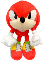 Great Eastern Entertainment Sonic Knuckles plush front view, soft and collectible.