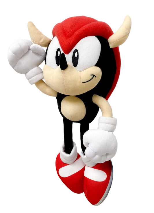 Great Eastern Entertainment Sonic Mighty Armadillo plush with visible stitching and soft polyester detail for display.