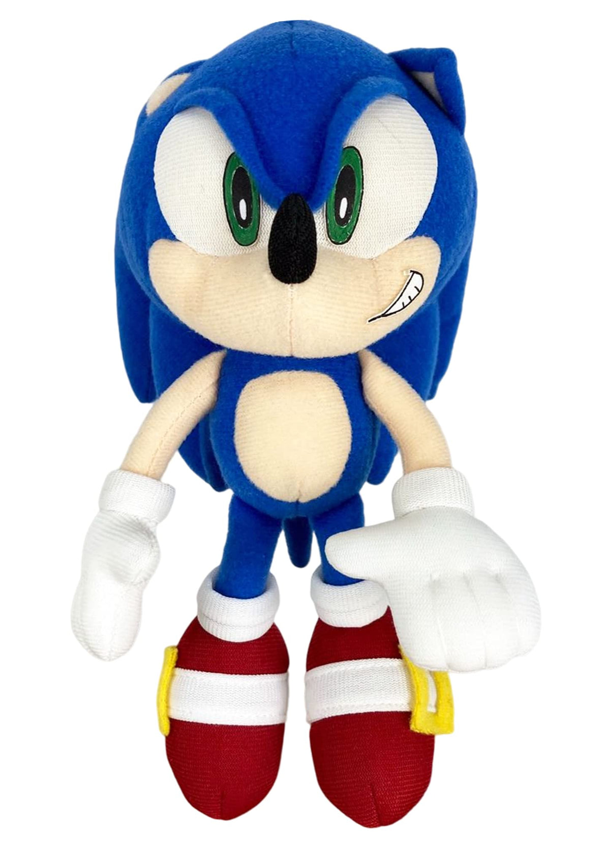 Great Eastern Sonic Mini Plush, front view, soft collectible for desks or shelves.