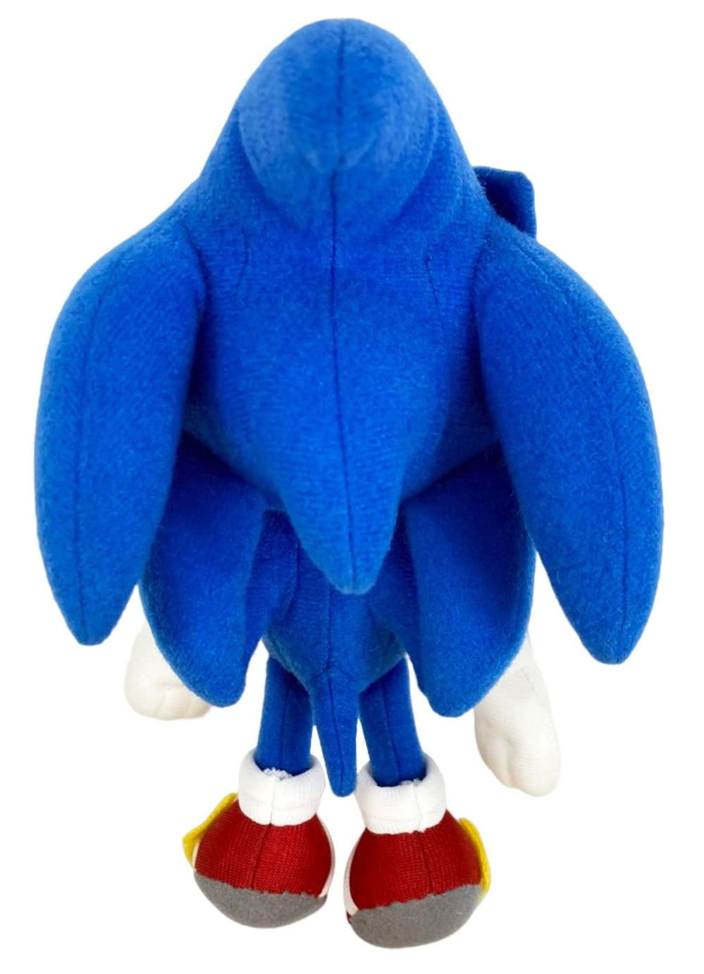 Great Eastern Sonic Mini Plush, side view, compact cuddle companion for gaming fans.