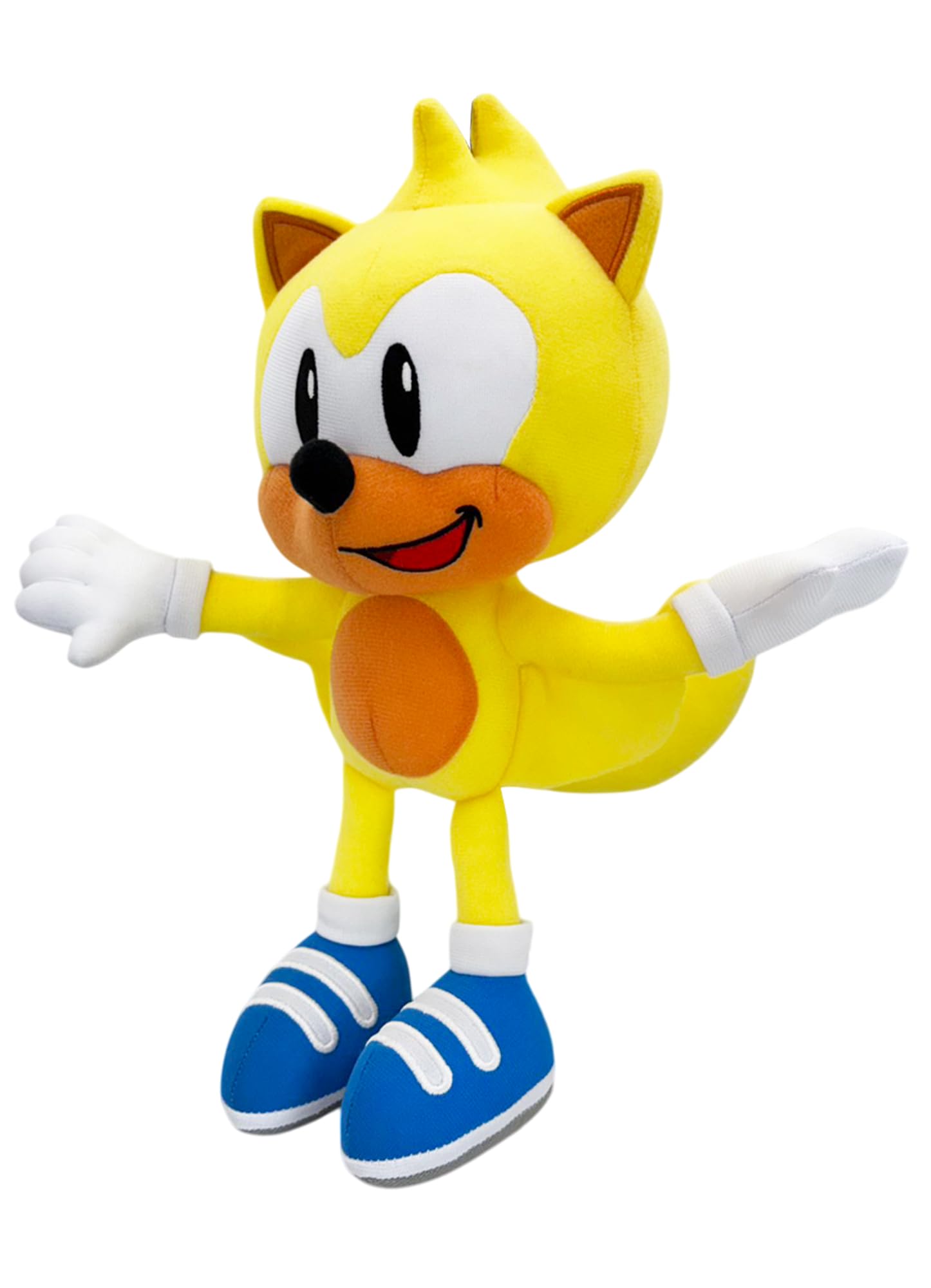Great Eastern Sonic Ray plush close-up showcases premium embroidery detail.