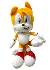 Great Eastern Entertainment Sonic Tails plush front view, soft display collectible.