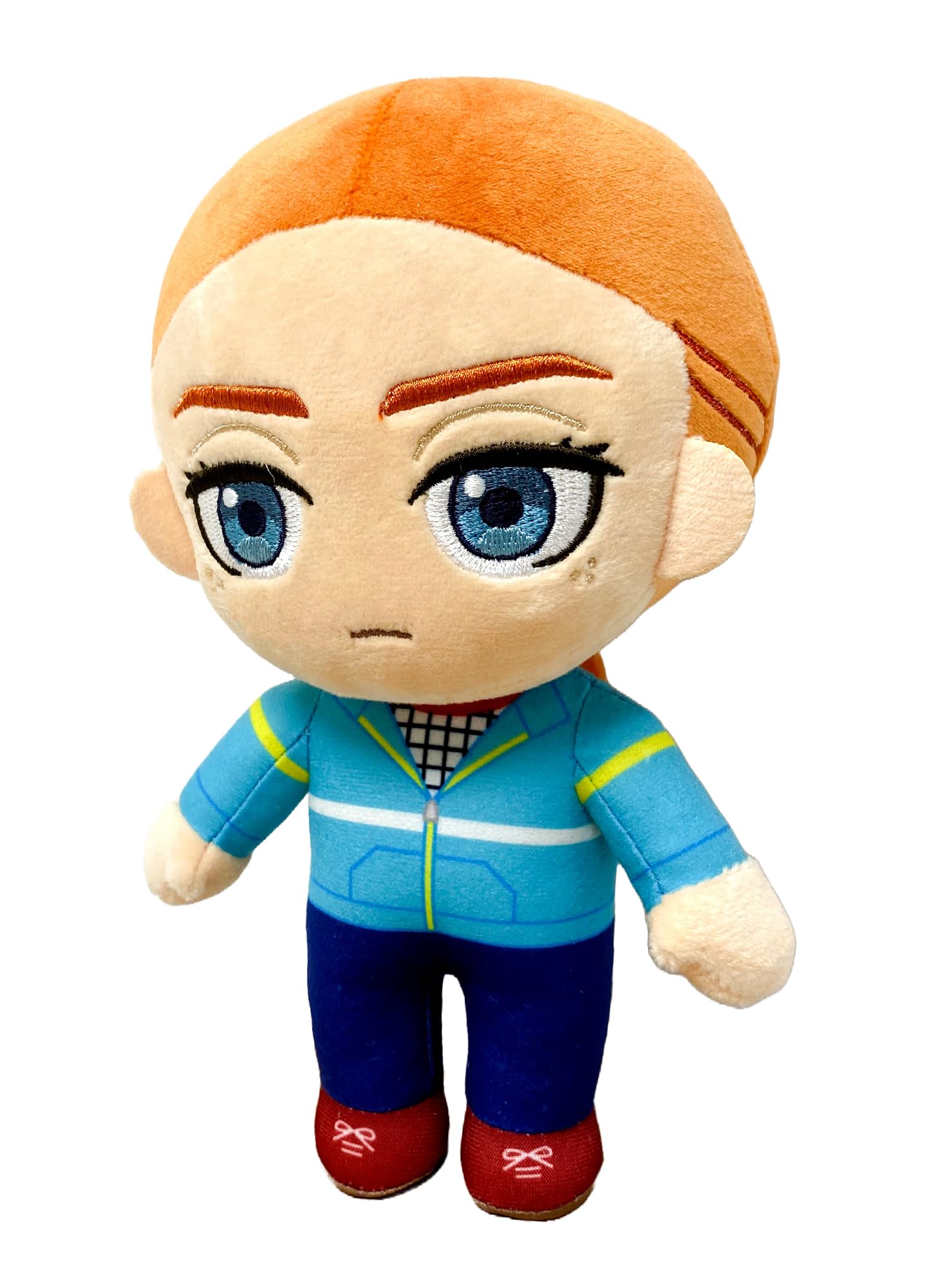Max Mayfield plush close-up shows soft pile and premium stitching for collectability