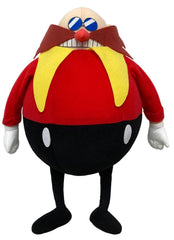 Great Eastern Dr Eggman plush front view, ideal for display and gifting.