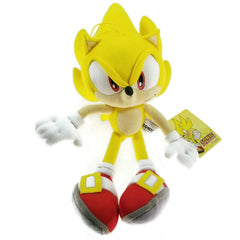 Great Eastern sonic plush tag detail shows official licensing.