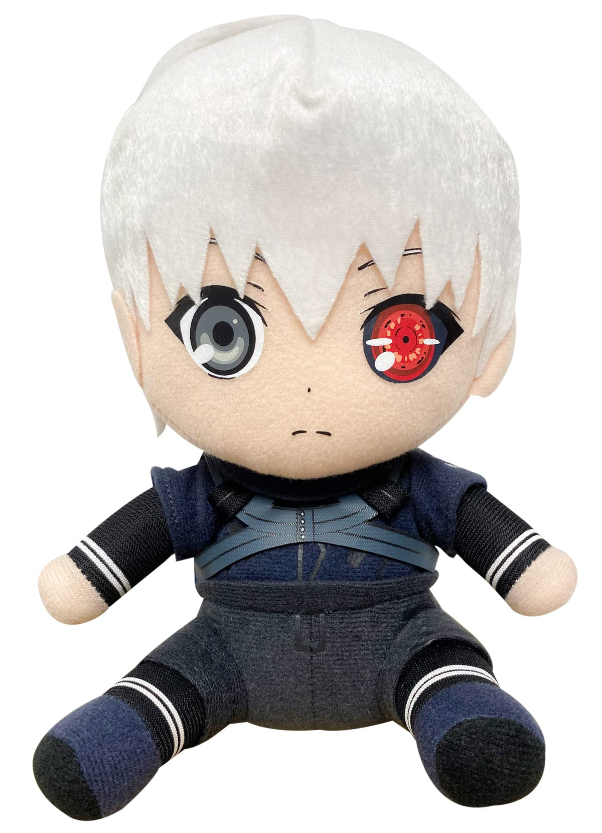 Great Eastern Kaneki 7-inch plush front view for display and cuddle