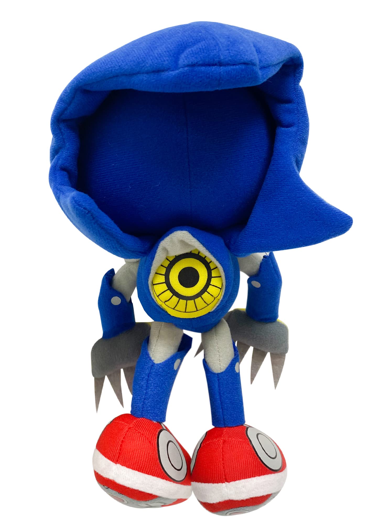 Great Eastern Metal Sonic plush, close-up, soft fabric and detailing for cozy cuddles