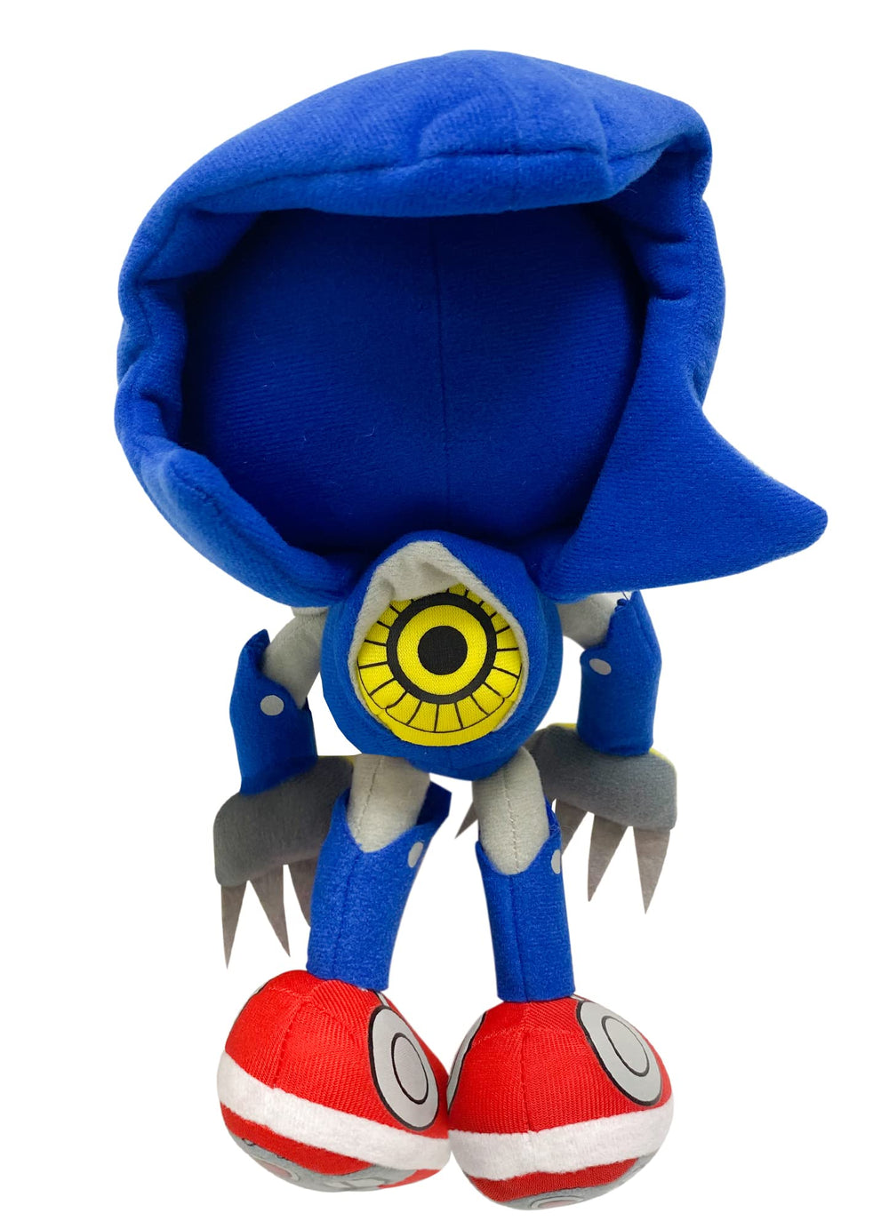 Great Eastern Metal Sonic plush, close-up, soft fabric and detailing for cozy cuddles