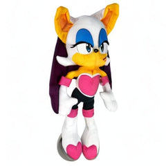 Back-view Rouge the Bat plush by Great Eastern, collectible figure ready to join your Sonic shelf.