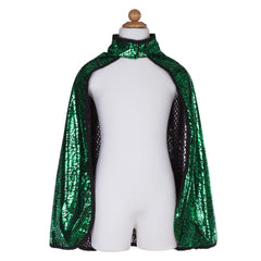 Velcro neck closure enables easy on and off during quick costume changes.