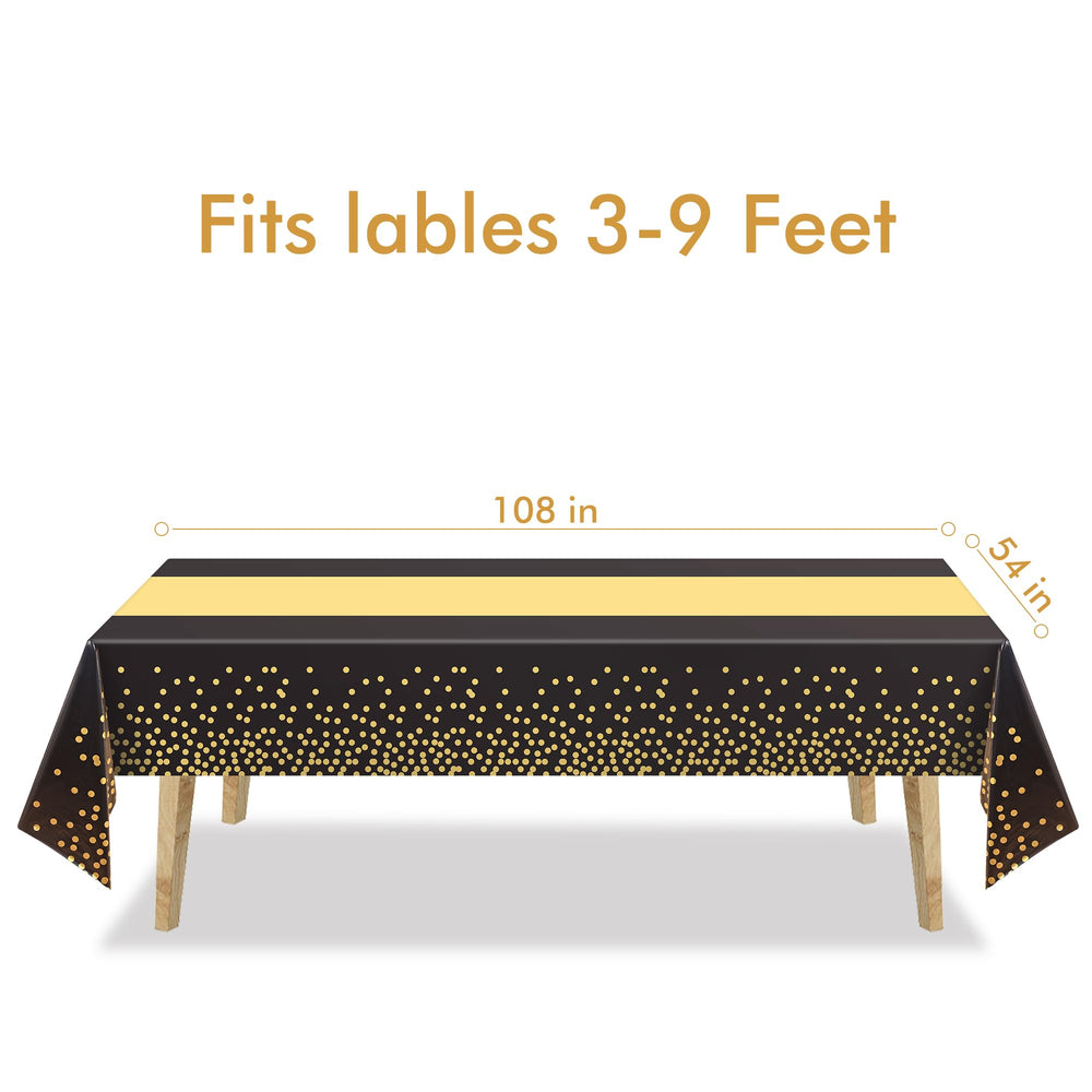 GREATRIL disposable party table cover enables quick cleanup after celebrations.