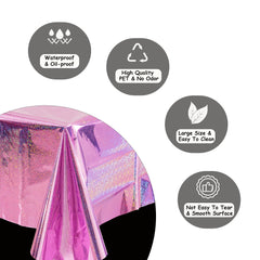 GREATRIL rectangle tablecloth comes in a convenient two-pack.