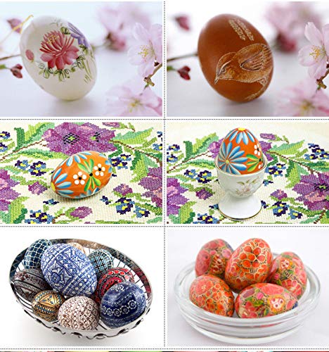 Green FABWOOD decorative wooden eggs for kitchen shelves.