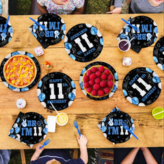 Greencian packaging shows a complete set for easy party prep