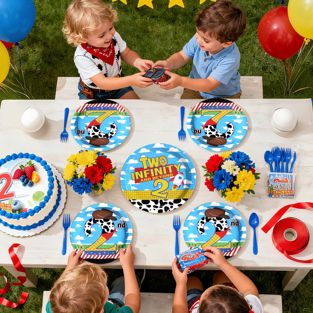Greencian disposable tableware makes cleanup quick and convenient after the celebration.