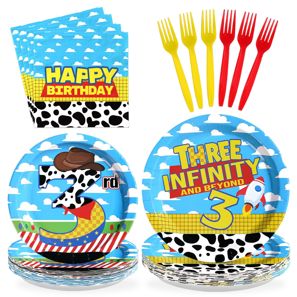 Greencian toy cartoon plates 9 inch offer durable, kid friendly birthday decor and easy cleanup.