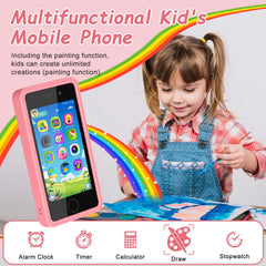 GREENCREEK Kids Phone learning apps help kids explore fruits, vegetables, and animals