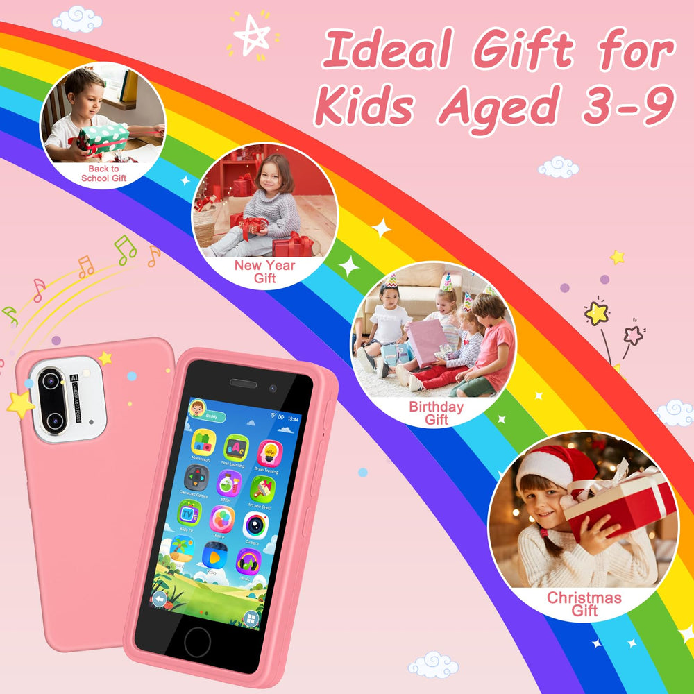 GREENCREEK Kids Phone no-call design focuses on learning and games