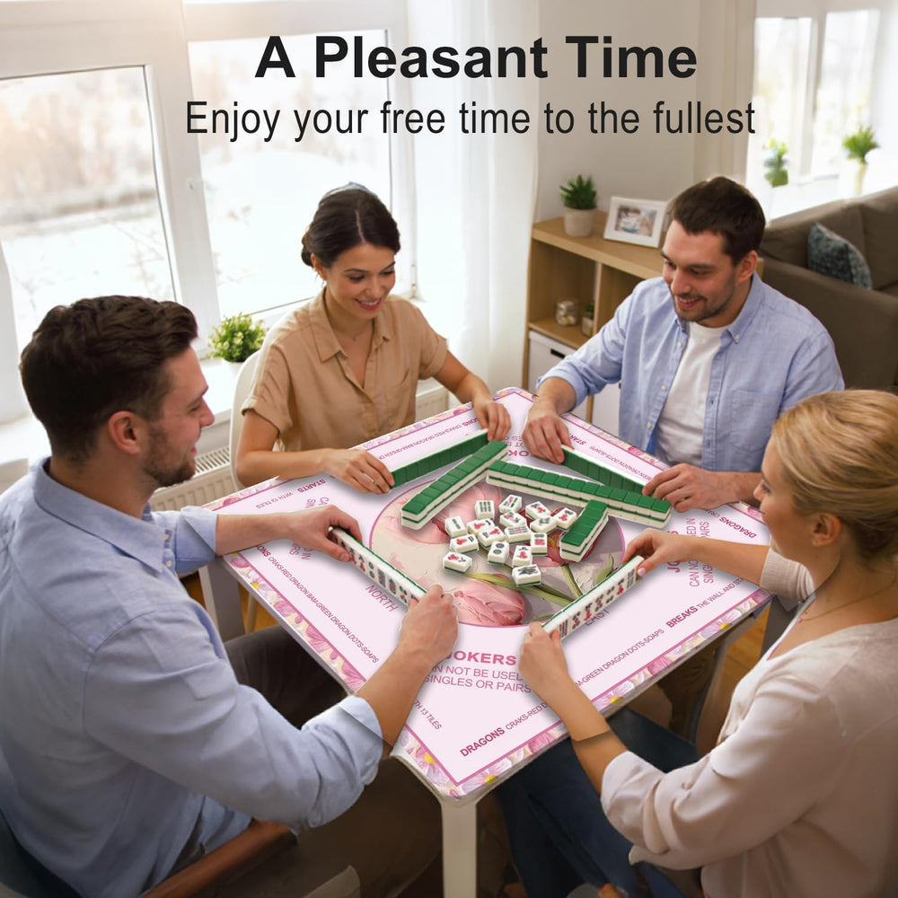 GreenD Mahjong Mat rules-clarity highlights clear guidelines for beginners and seasoned players.