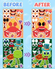 Greingways ocean stickers party favors for DIY activities and events.