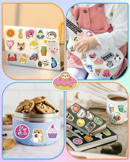 Greingways sticker laptop decoration set adds personal flair to laptops and tablets.