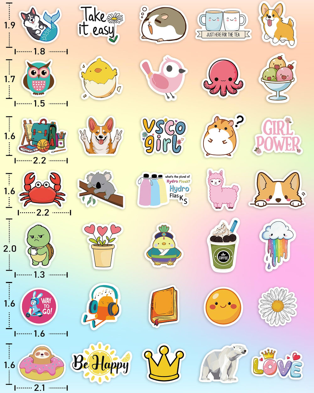 Greingways waterproof stickers remove cleanly without residue.