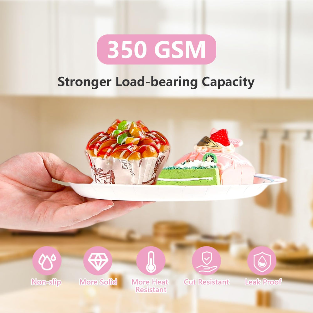 Grencian 96pc carnival tableware set for complete party readiness.