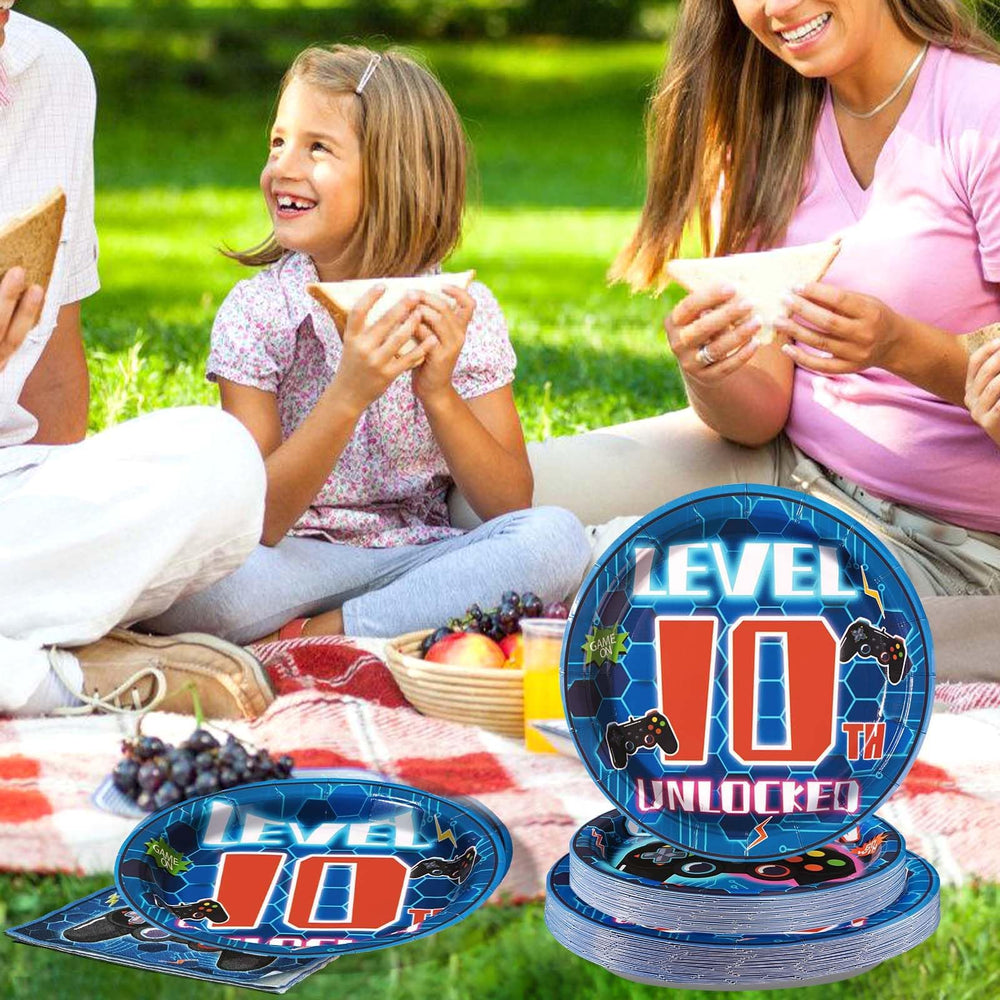 Grencian complete party set helps hosts focus on games, not cleanup.