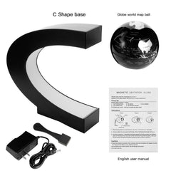 Gresus globe spins smoothly while levitating