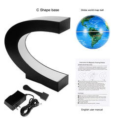Gresus magnetic levitation display on a desk, a conversation-starting decor piece.