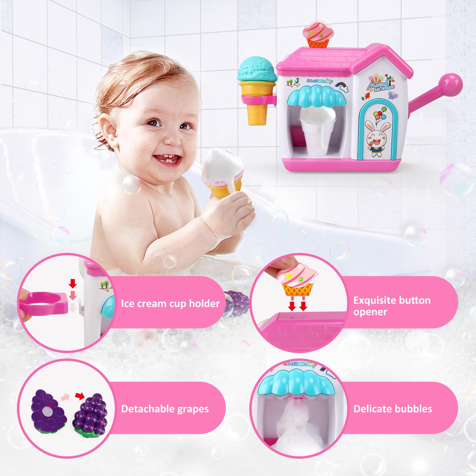 Gretex gift ready bath toy for toddlers and kids