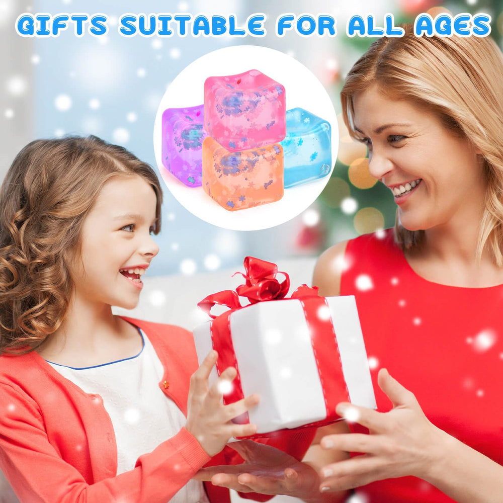 Gretex ice cube fidget toy portable for on-the-go relaxation