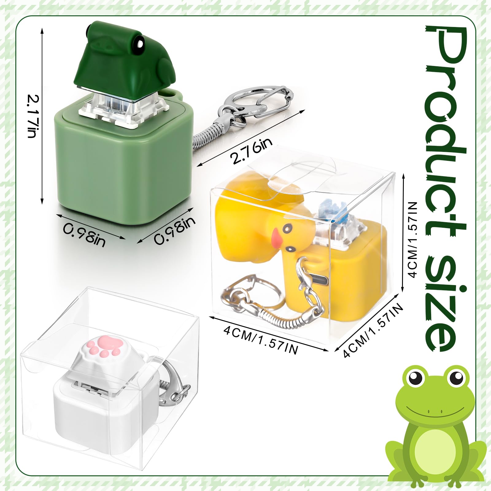 Grinsvalley duck quacking keychain delivers sound for quick focus and mood lift.