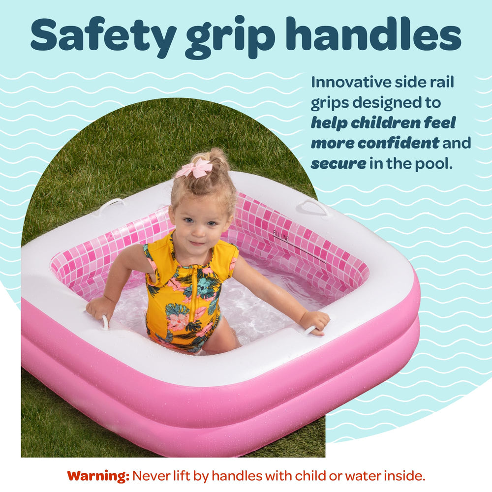 GRIP A POOL doubles as a ball pit for indoor play.