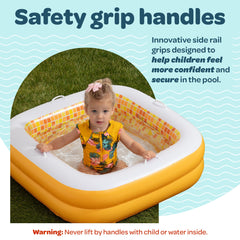 GRIP A POOL durable, skin-safe materials for daily use