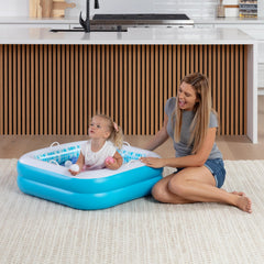 GRIP A POOL square design creates more space for play