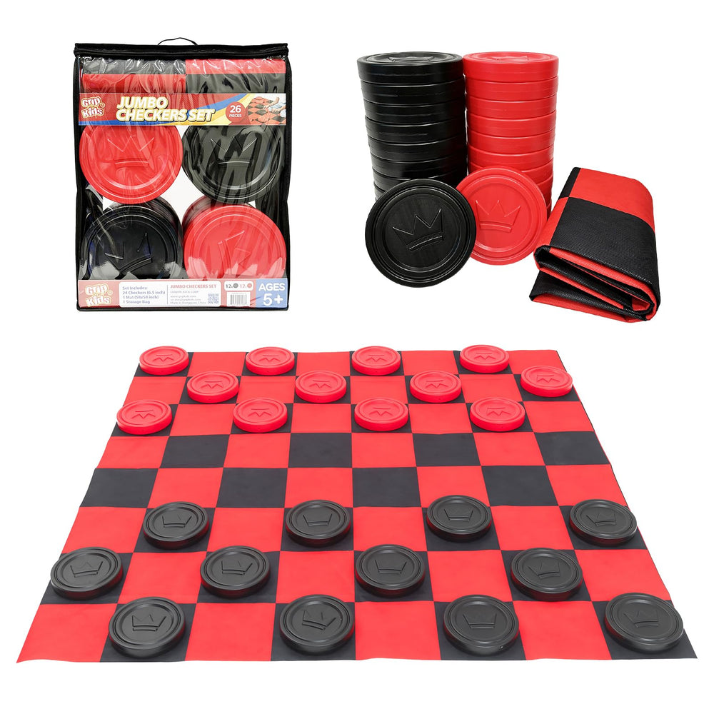 Grip Kids durable mat surface is easy to wipe clean after use.