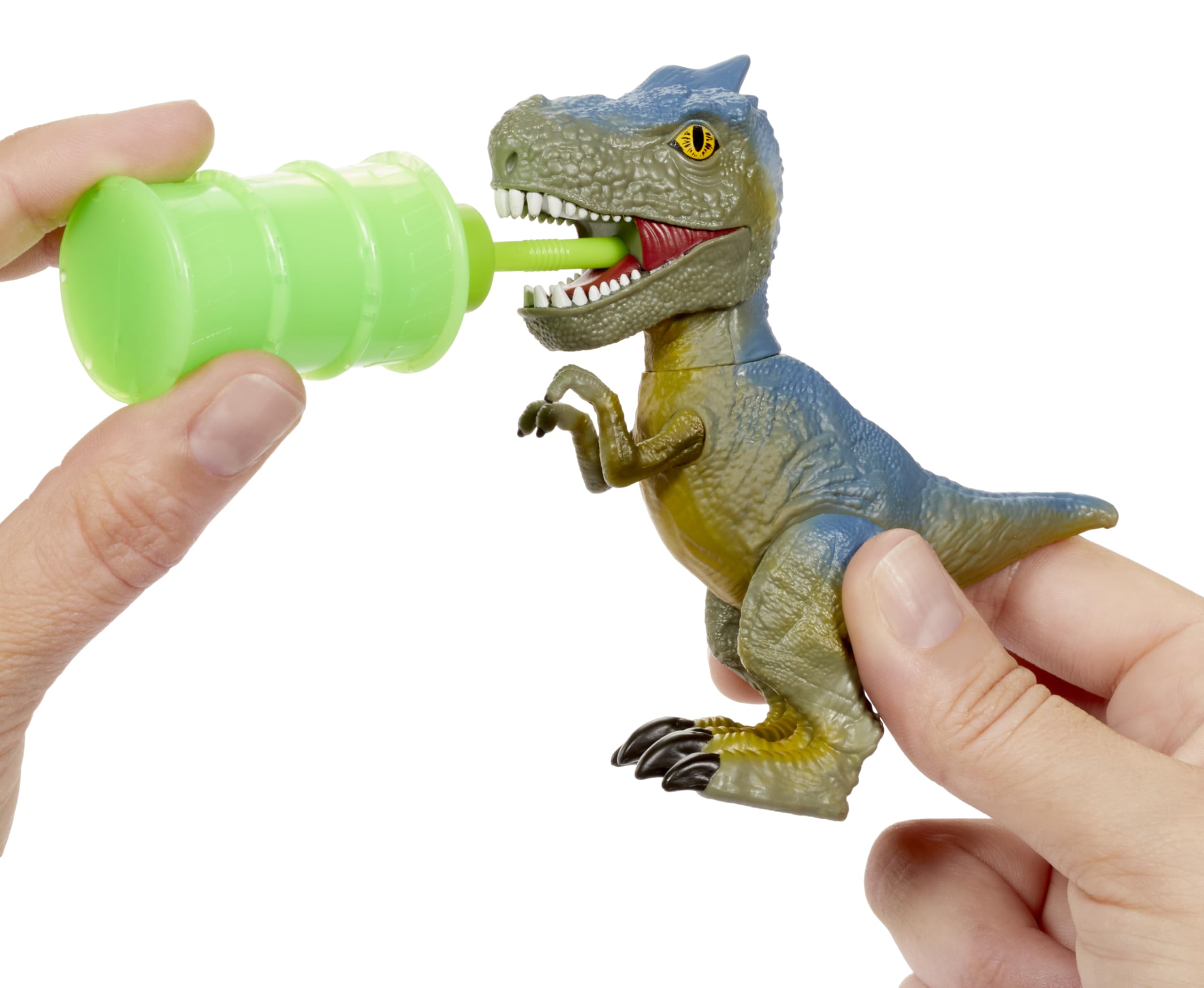 GrossMos Dino Pack mini dinosaur assembly highlights building and discovery.