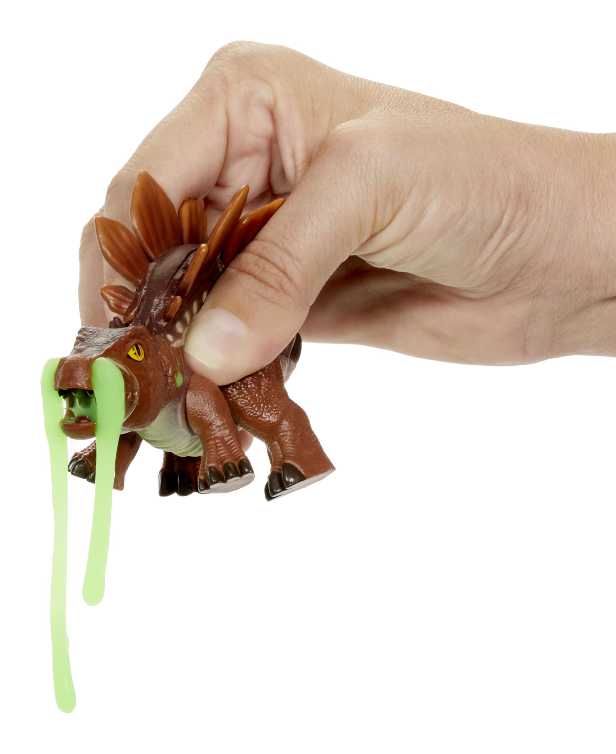 GrossMos Dino Pack water foam effect enhances interactive fun.